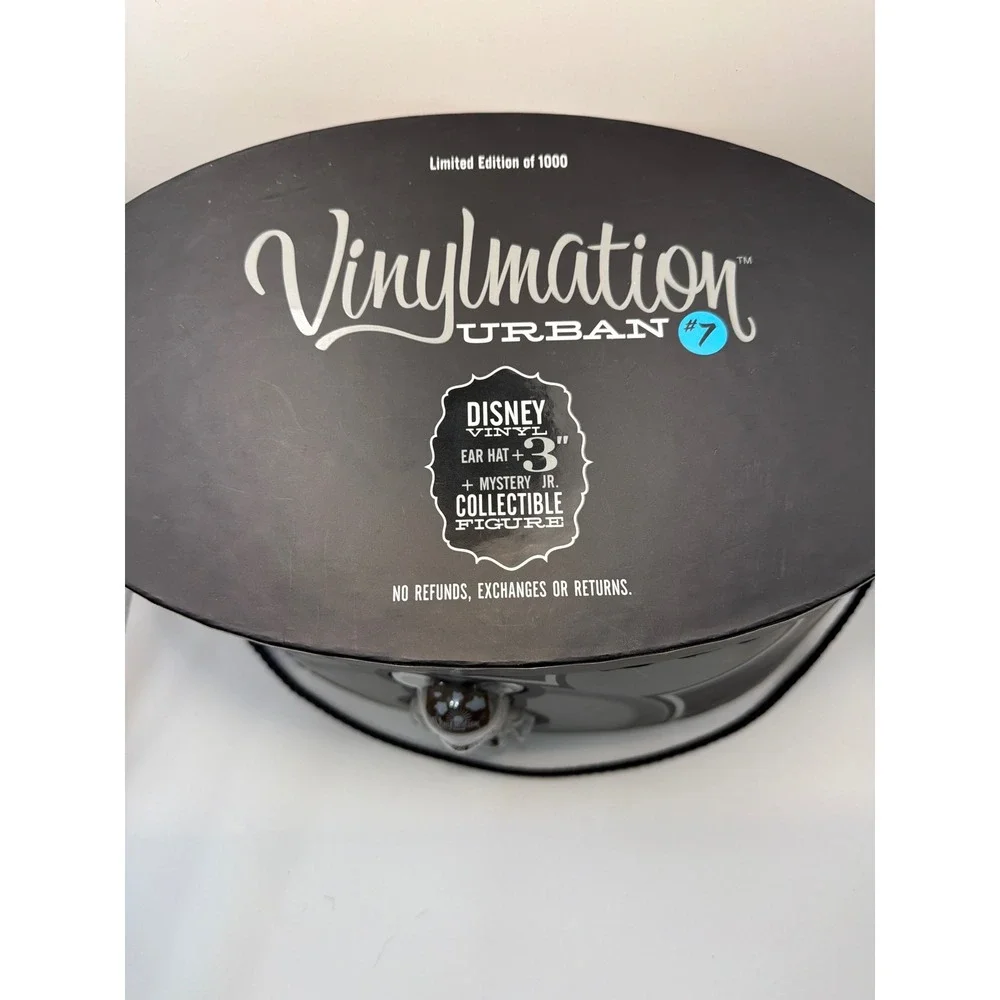 Disney Vinylmation Urban 7 Milk and Cookies Ear Hat Set Limited Edition 1000